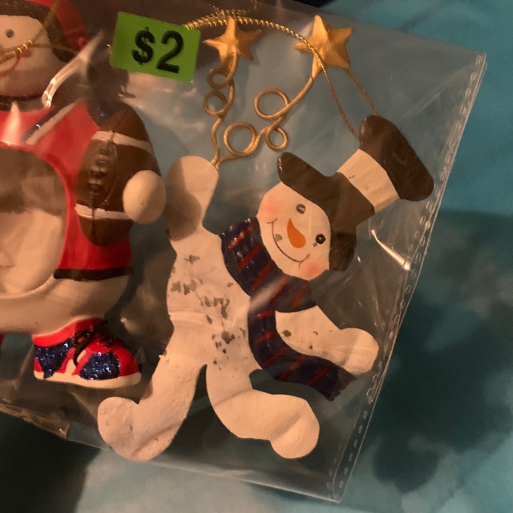3 bags of Christmas Ornaments Snowmen, elves and candle clips - Picture 10 of 17